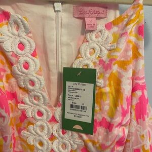 NWT Lilly Pulitzer top, size 10, pink and orange